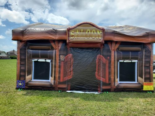 Saloon inflatable house