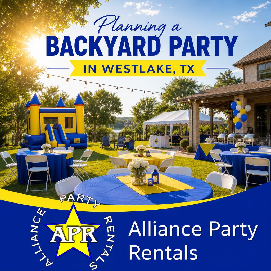 Planning a Backyard Party in Westlake TX